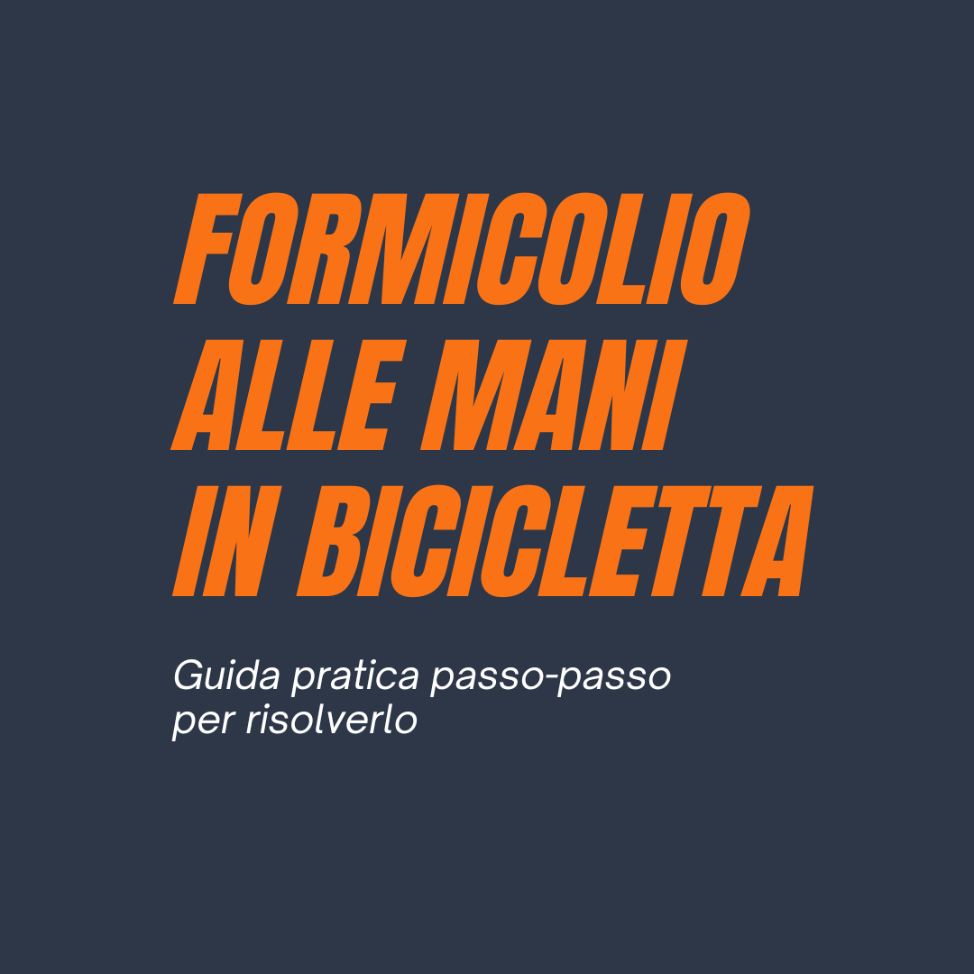 Formicolio alle mani in bicicletta