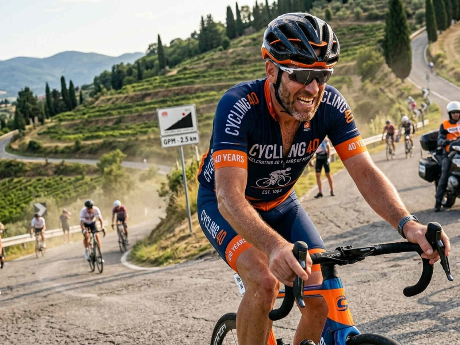 Fatica in bicicletta